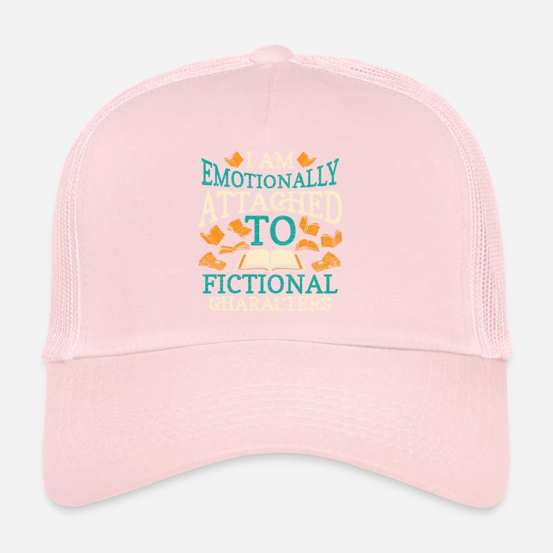 Bücherwurm Bücher Leseratte Trucker Cap