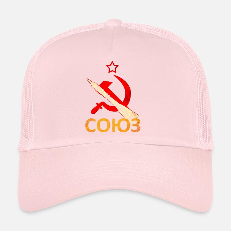 Soyuz rocket Soviet Union Trucker Cap