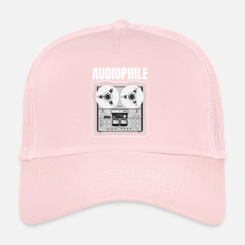 Magnétophone audiophile Tonbandgerät Casquette trucker 