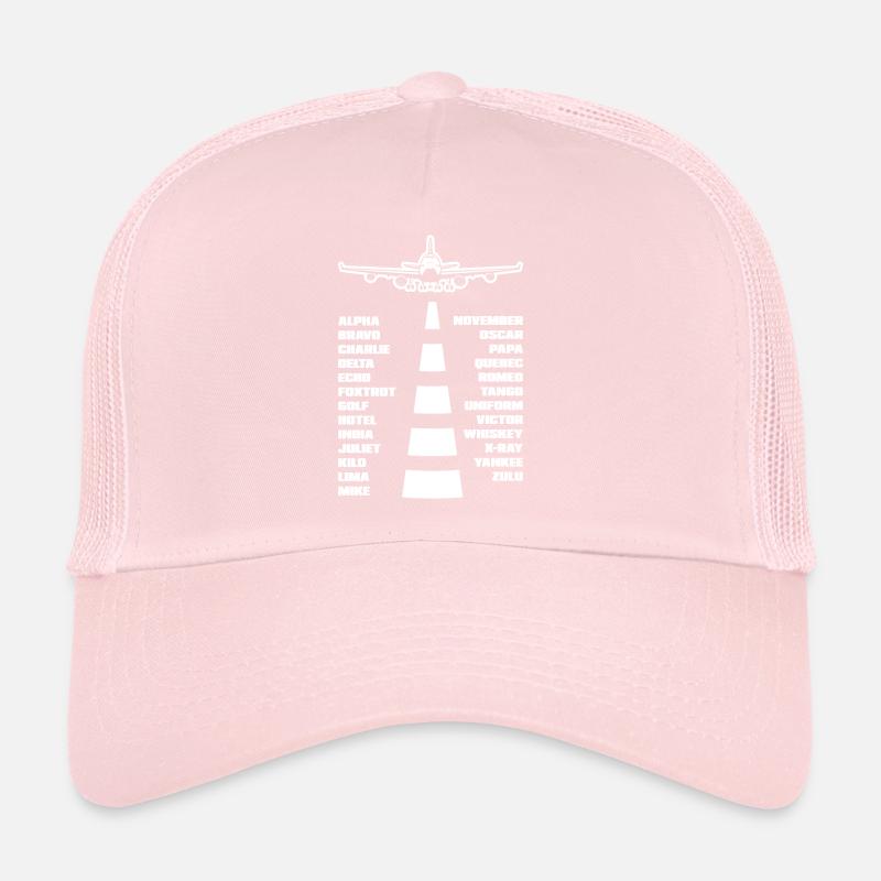 Flugzeug Luftfahrt Pilot Lustiges Piloten Geschenk Trucker Cap