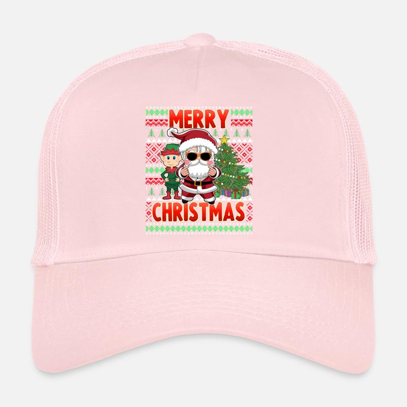 Joyeux Noël Korean Pop Idol Noël Casquette trucker 