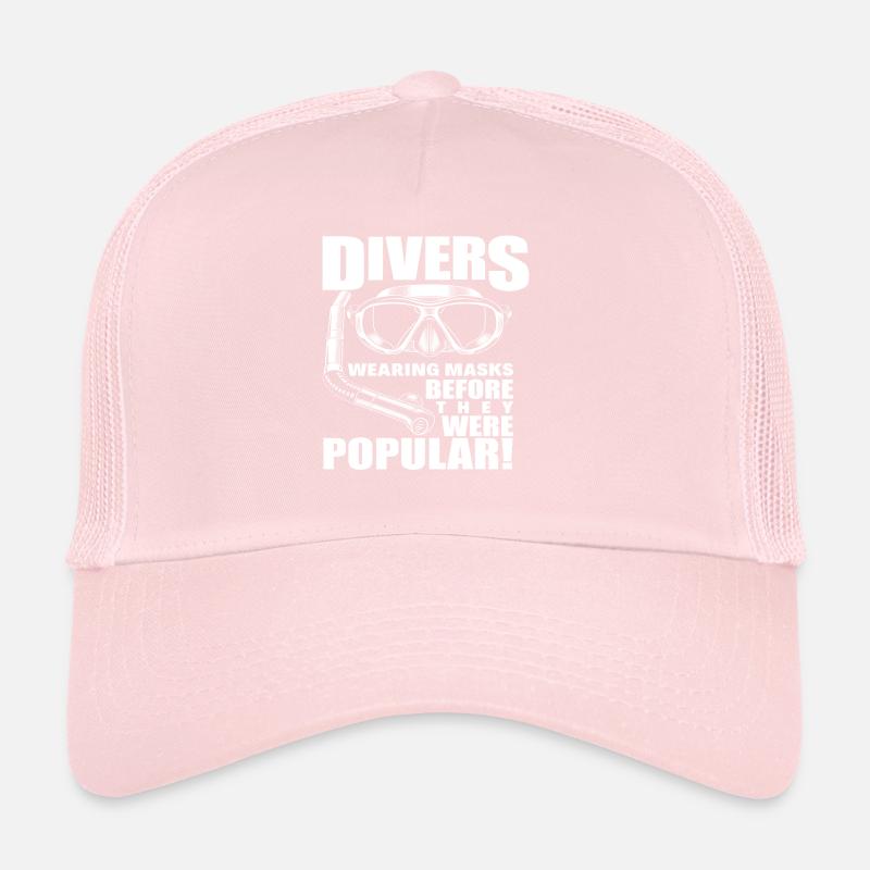 Masques de plongeurs plongeurs Casquette trucker 