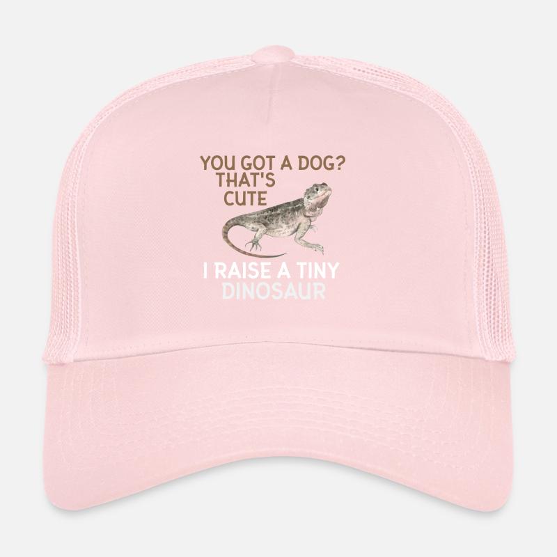 Bärtiger Drachenreptile Echsengärte Winziger Trucker Cap