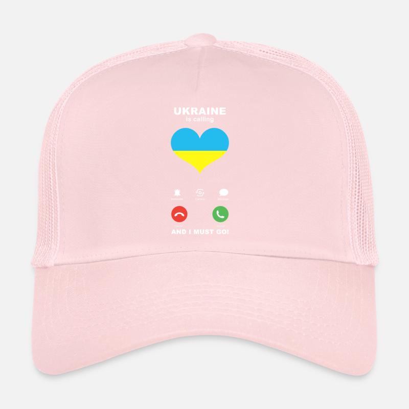 Ukraine is calling Ukraine Herz Souvenir Trucker Cap