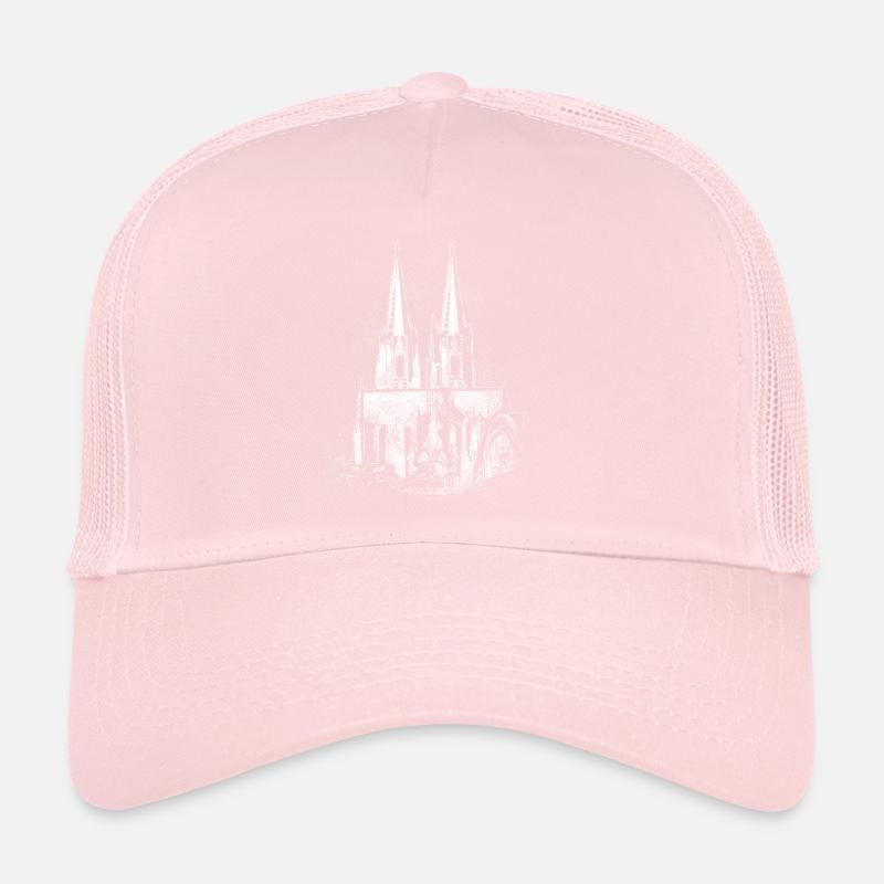 Silhouette Cologne Cathedral Cologne Kölle Kölsch Carnival Trucker Cap