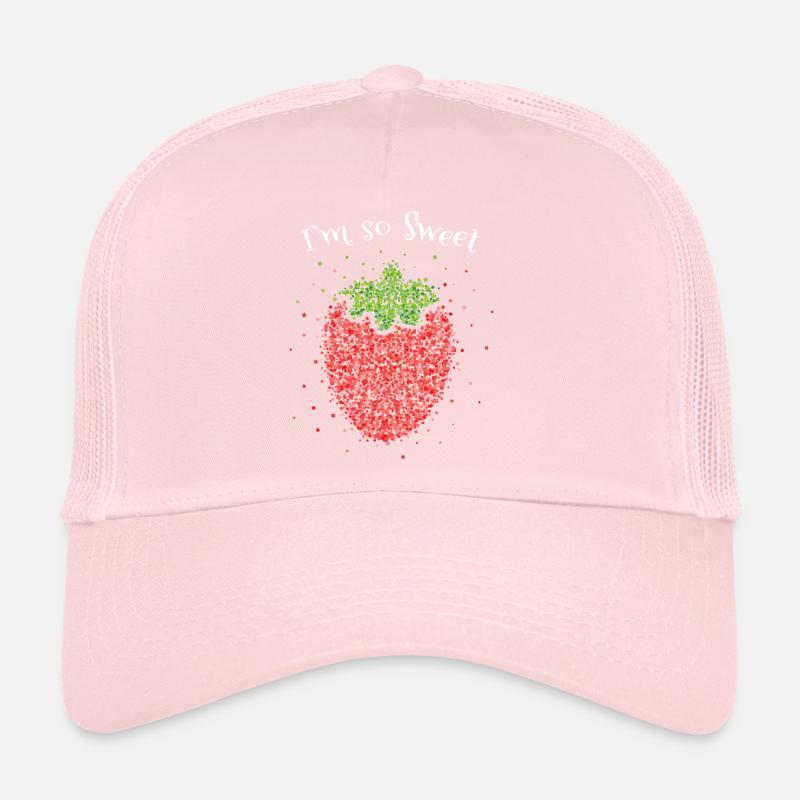 Fraise Costume Remplacement Carnaval Cadeau de Carnaval Casquette trucker 