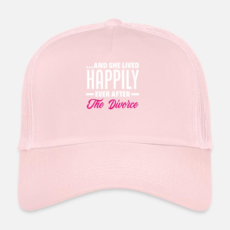 Scheidung Spruch Glückliches Eheende Trucker Cap