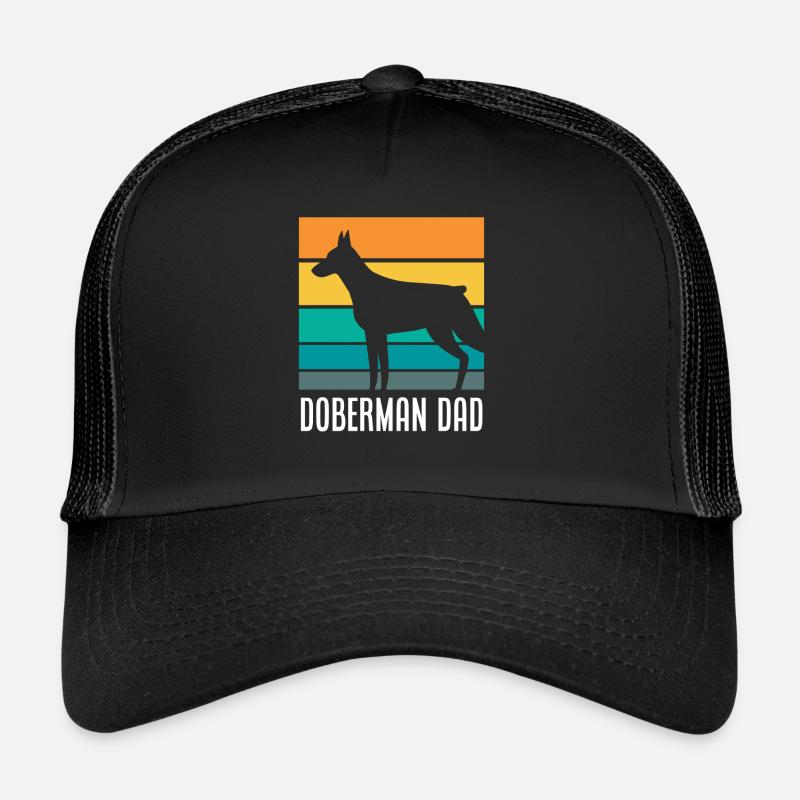 Doberman Papa Casquette trucker 
