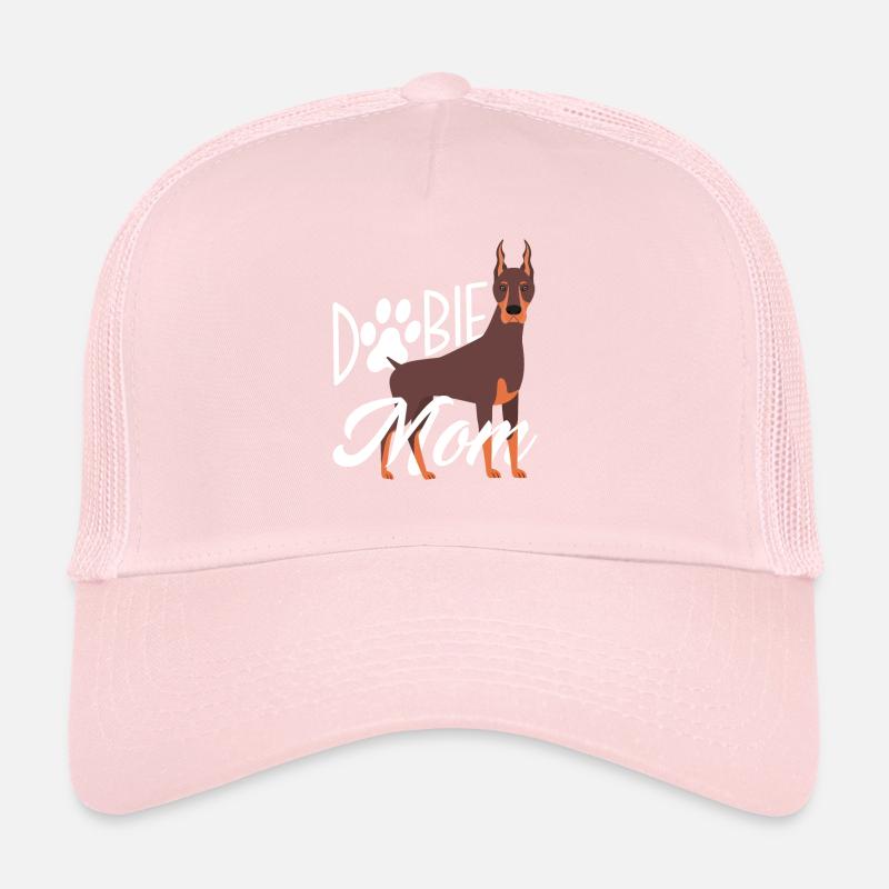 Doberman Pinscher Mama Race de chien Casquette trucker 
