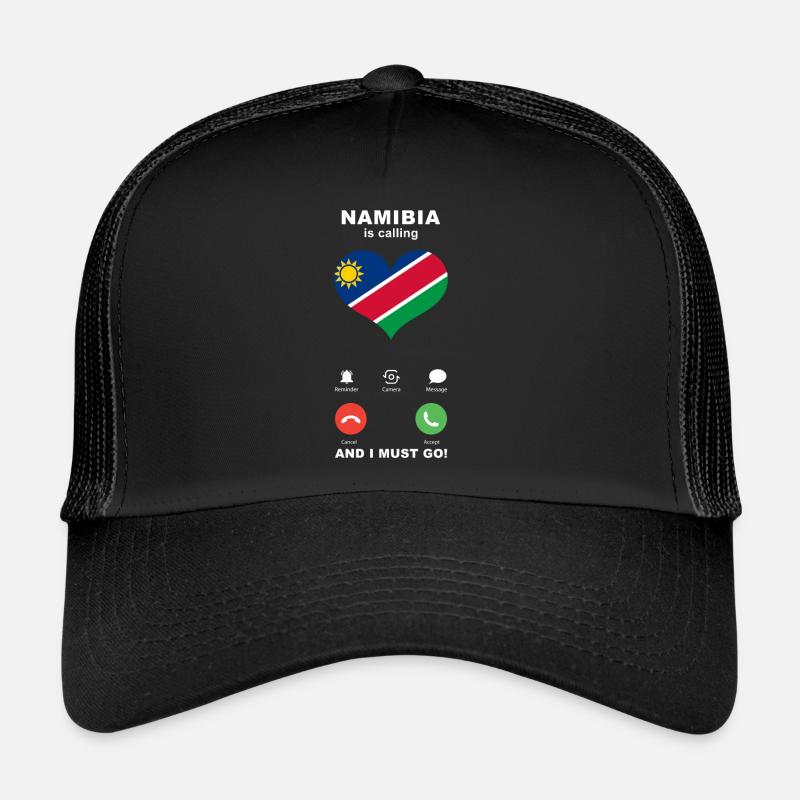 Namibia is calling Namibia Herz Souvenir Trucker Cap