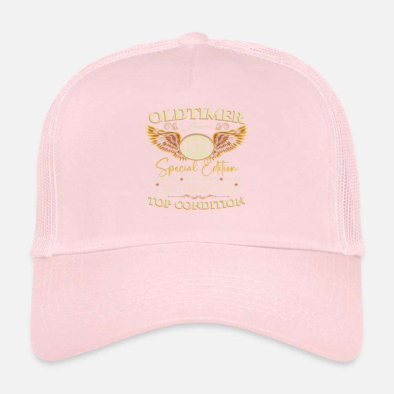 Oldtimer Octobre 1974 cadeau de 48e anniversaire Casquette trucker 