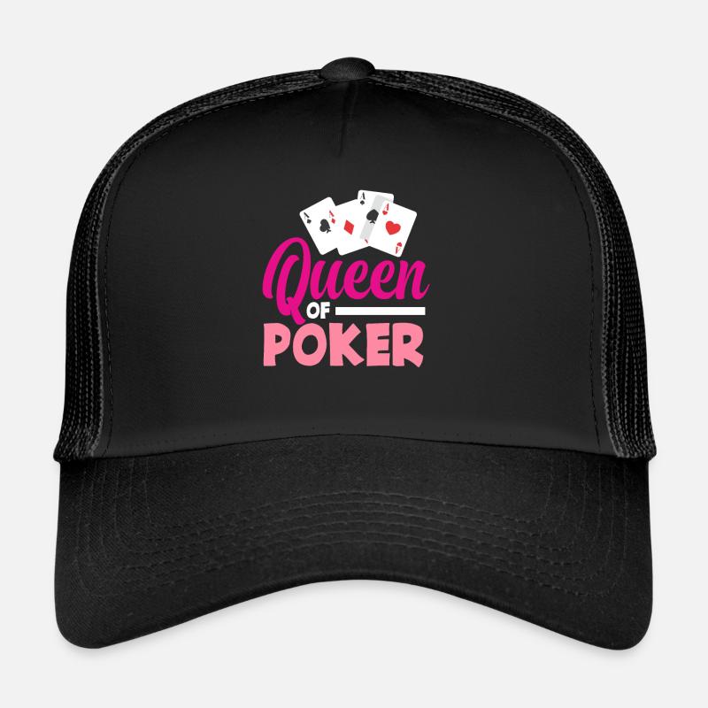 Poker Player Poker Player Poker Gift Trucker Cap