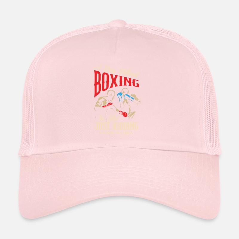 Funny Boxing Boxer Gift Trucker Cap