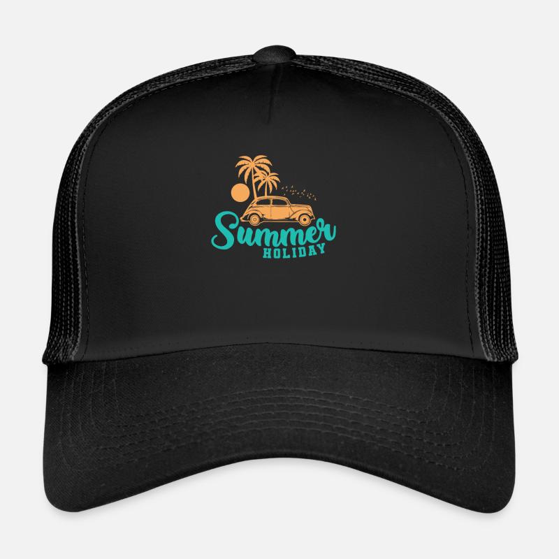 Summer Holiday Urlaub Freizeit Ferien Trucker Cap