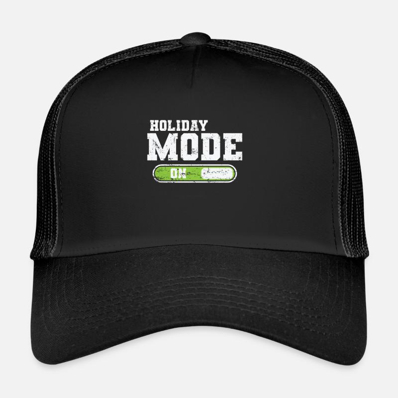 Holiday Mode on Urlaub Freizeit Ferien Trucker Cap