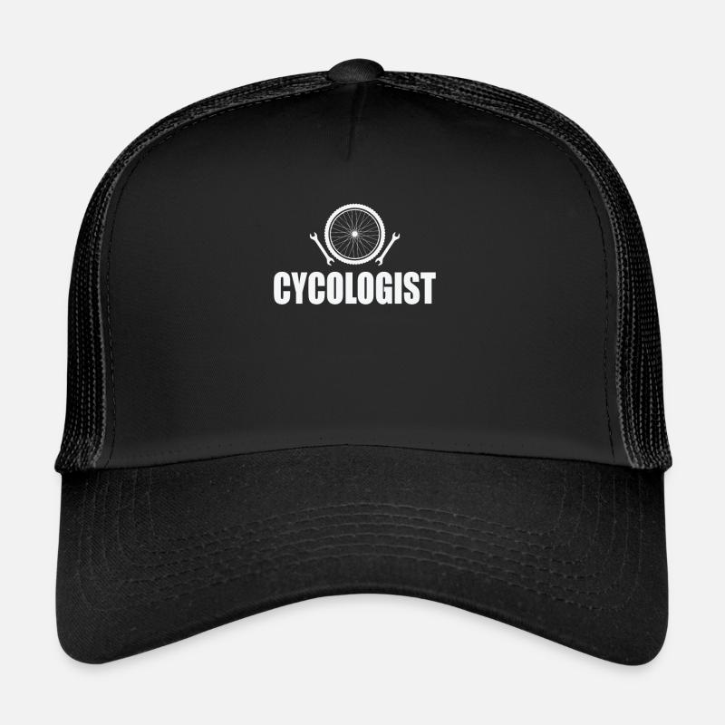 Cycologist Two-wheeler mechanic workshop Trucker Cap
