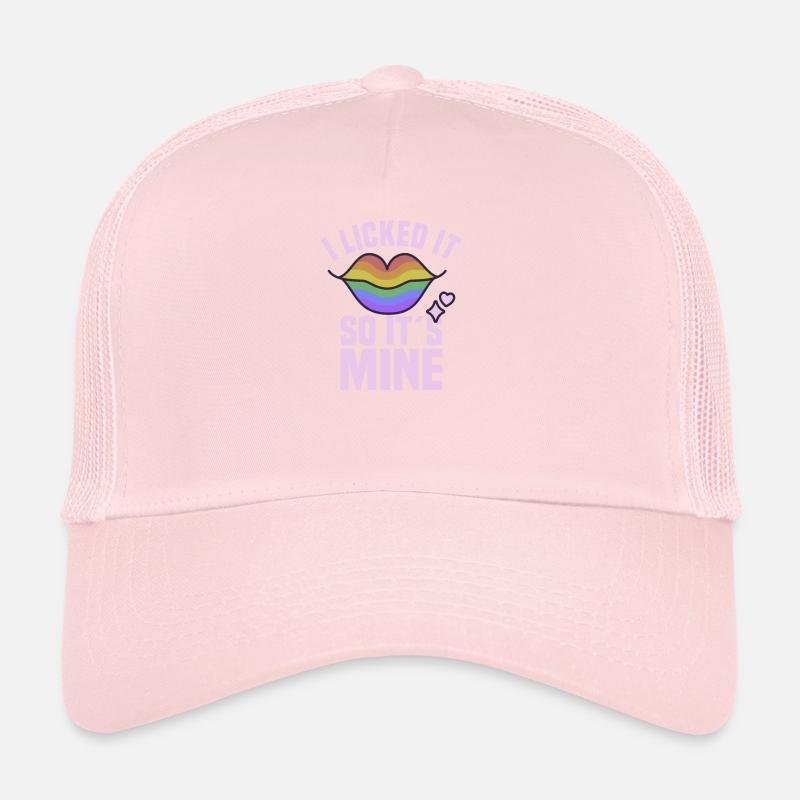 Lgbt Lesbienne Rainbow Flag Bisexuel Queer Casquette trucker 
