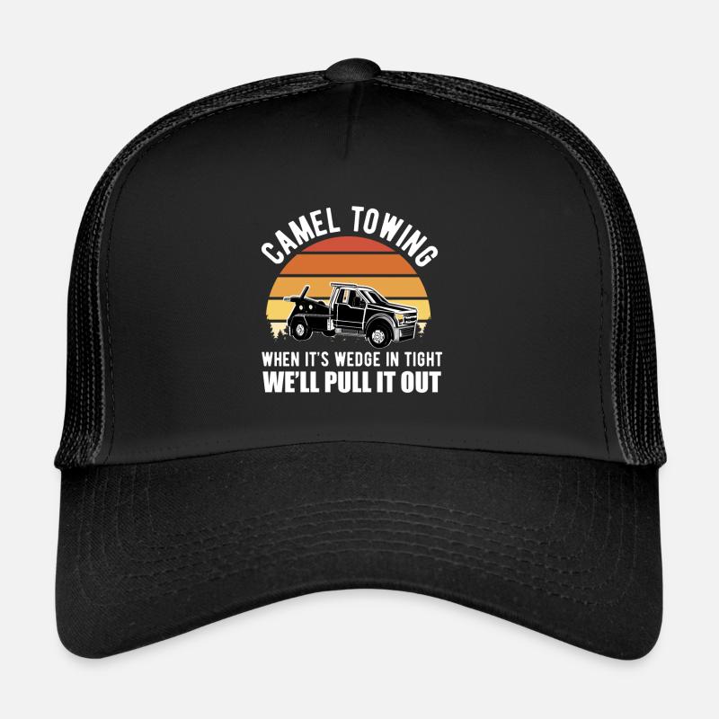Camel Towing Shirt Geschenk Abschlepper Trucker Cap