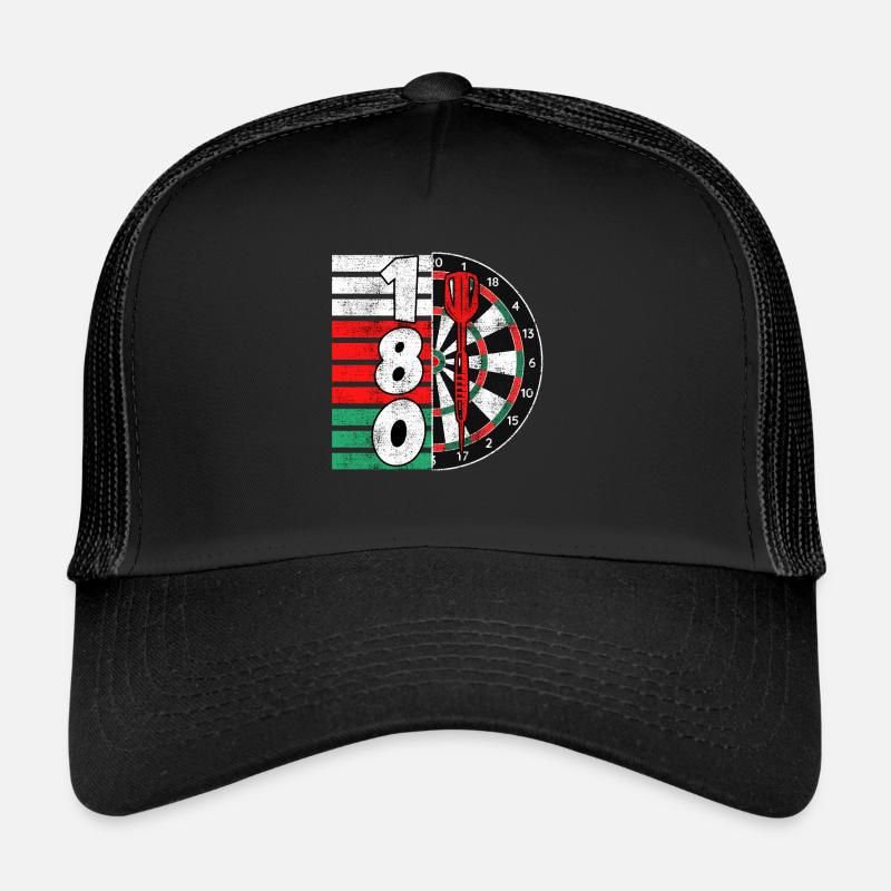 Darts Dartboard 180 Points 180 Dart Trucker Cap