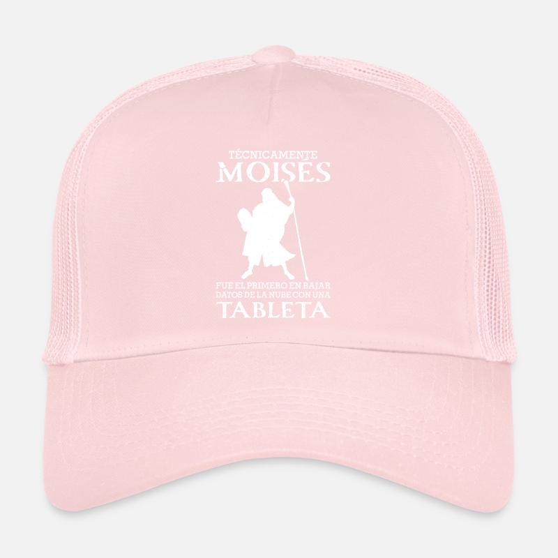 Moises First upload data cloud tablet Trucker Cap