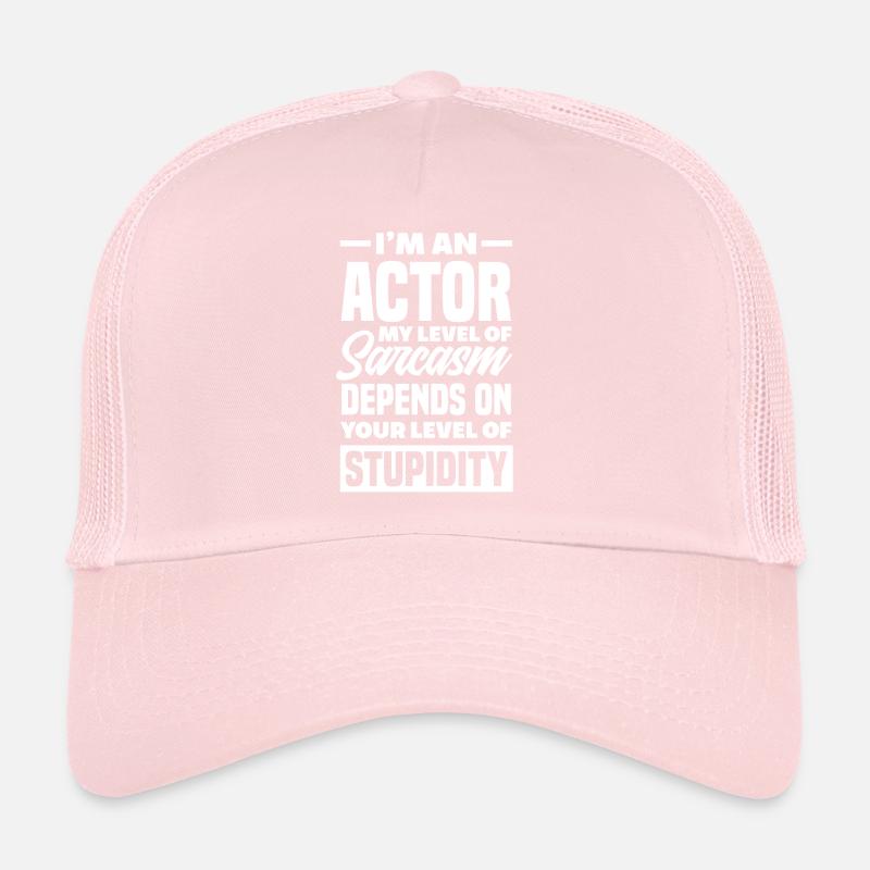 Funny Actor Actress Gift Trucker Cap