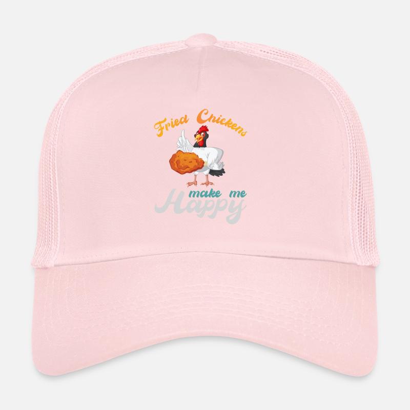 Fried Chicken Fried Fat Chicken Trucker Cap