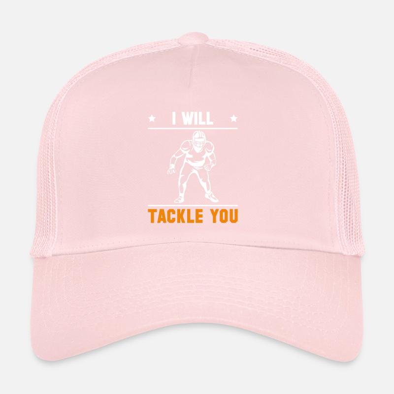 Je vais vous attaquer Lineman Linebacker Shirt Casquette trucker 