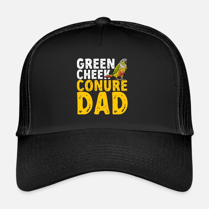Molinasittich Papagei Vogel Sonnensittich Trucker Cap
