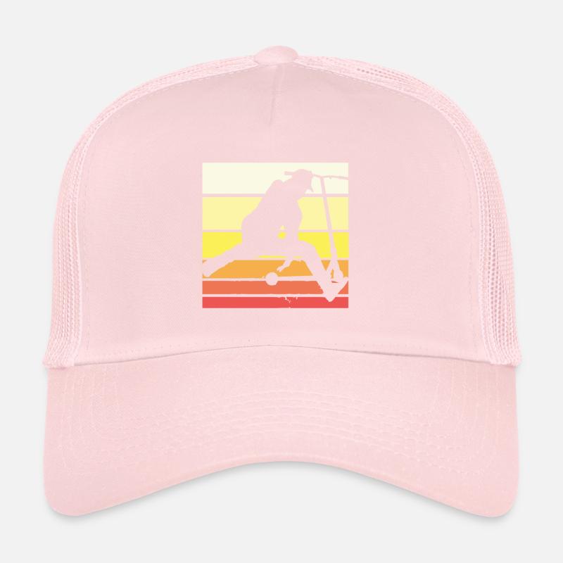 Stuntscooter Kinder Stunt Scooter Tretroller Fun Trucker Cap