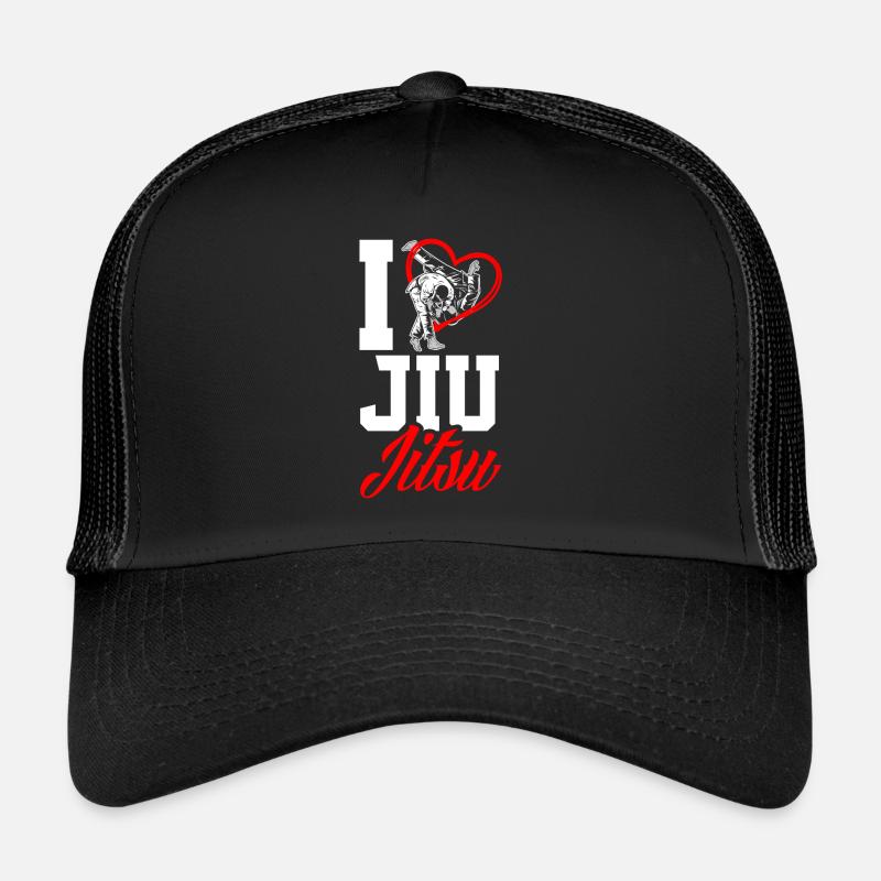 Jiu Jitsu Jiu Jitsu Jiu Jitsu - Trucker Cap - Schwarz/Schwarz
