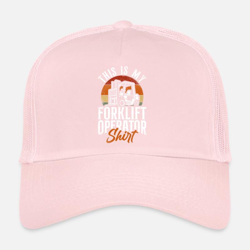 Certified Forklift Truck Operator Trucker Cap