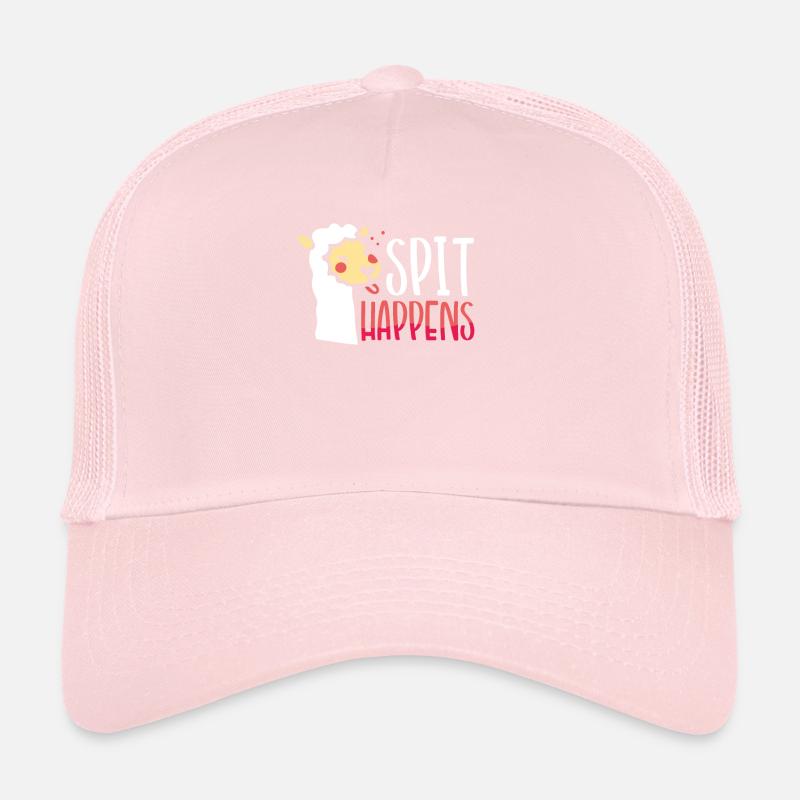 Spit Passes Llama Trucker Cap