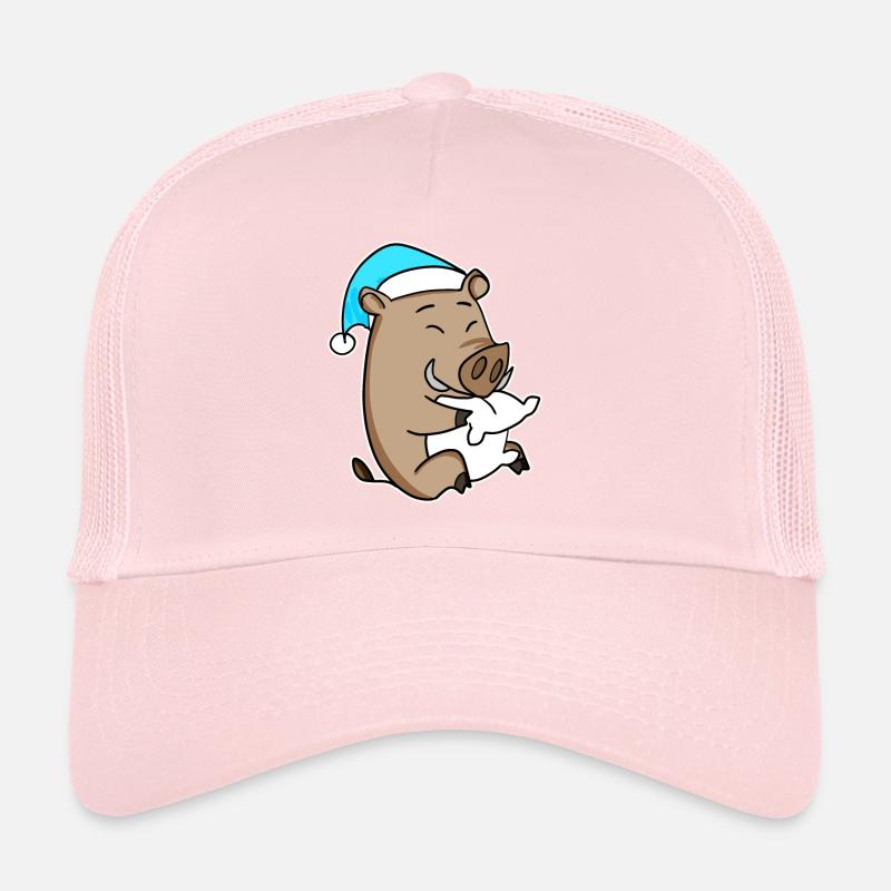 Sanglier Bébé Cochon Casquette trucker 