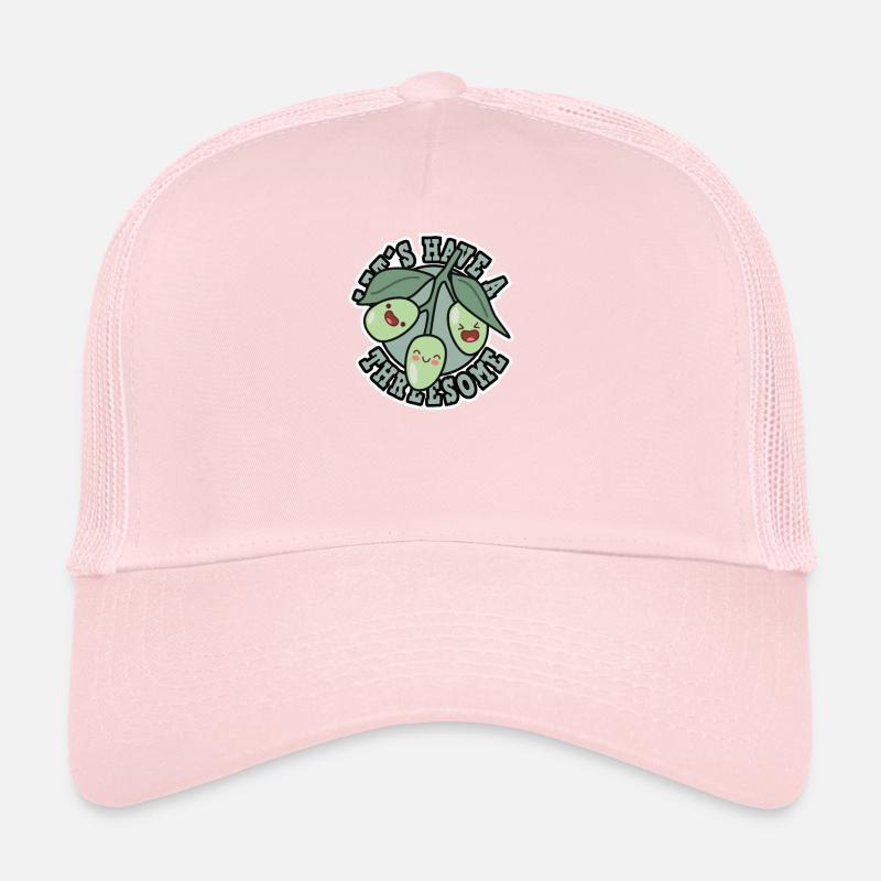 Let's make a threesome with olive fruits Trucker Cap