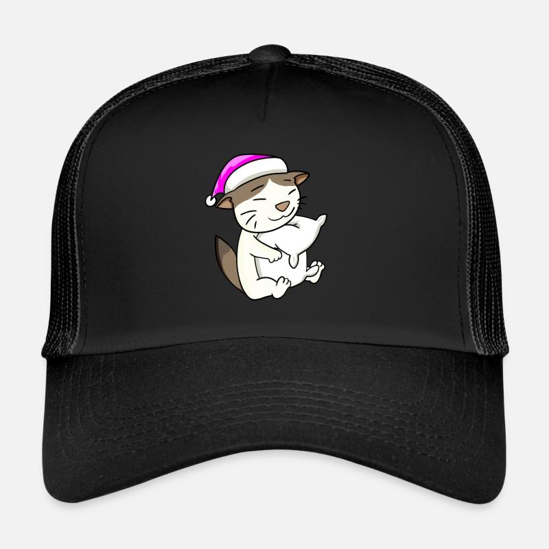 Chat race de chat RagaMuffin Casquette trucker 