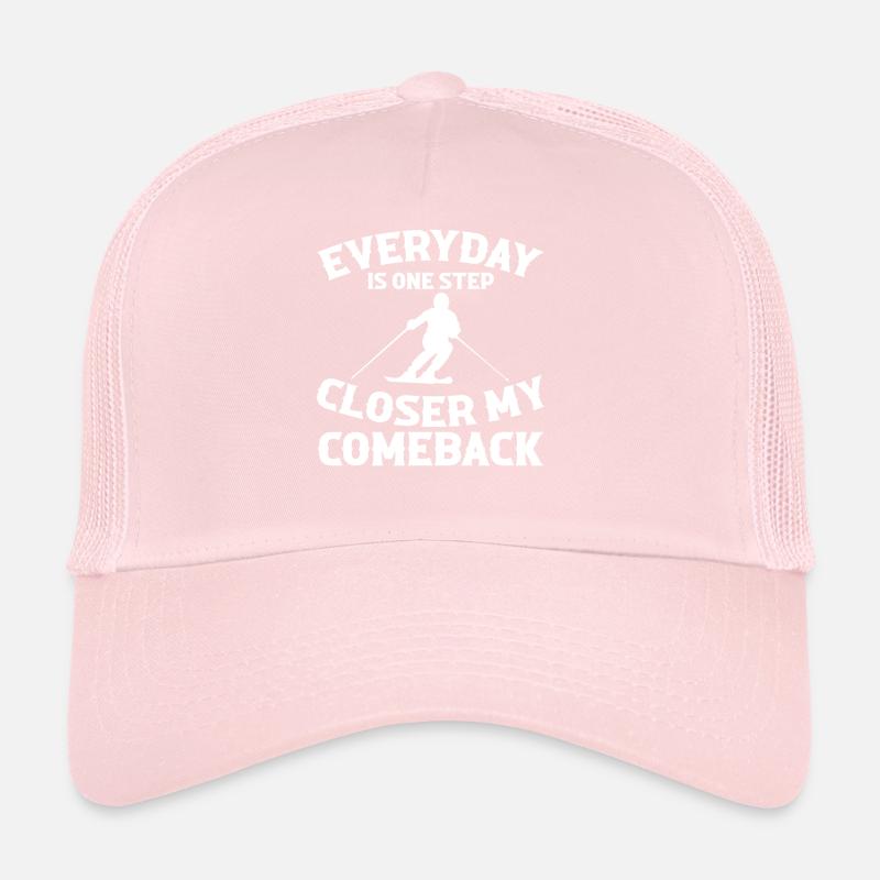 Every day my comeback is one step closer Trucker Cap