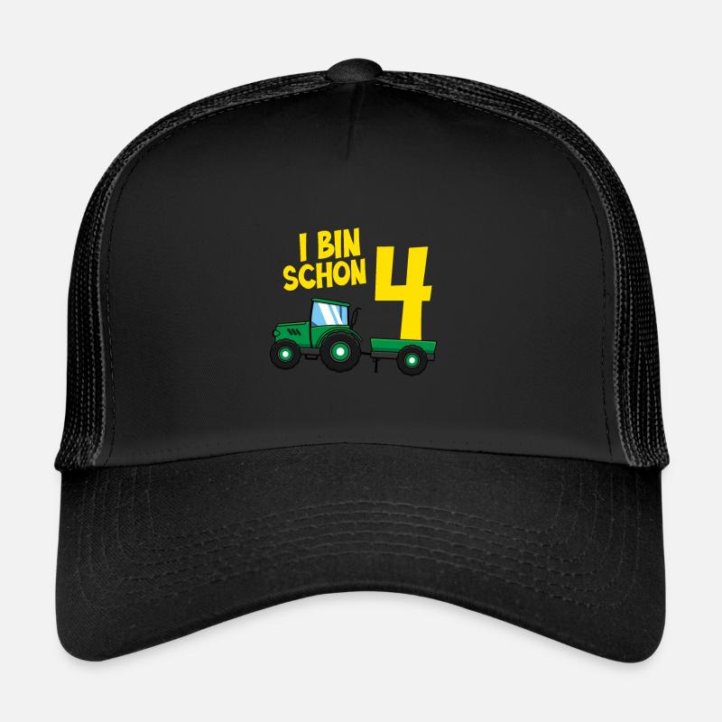 Ich bin schon 4 Trucker Cap
