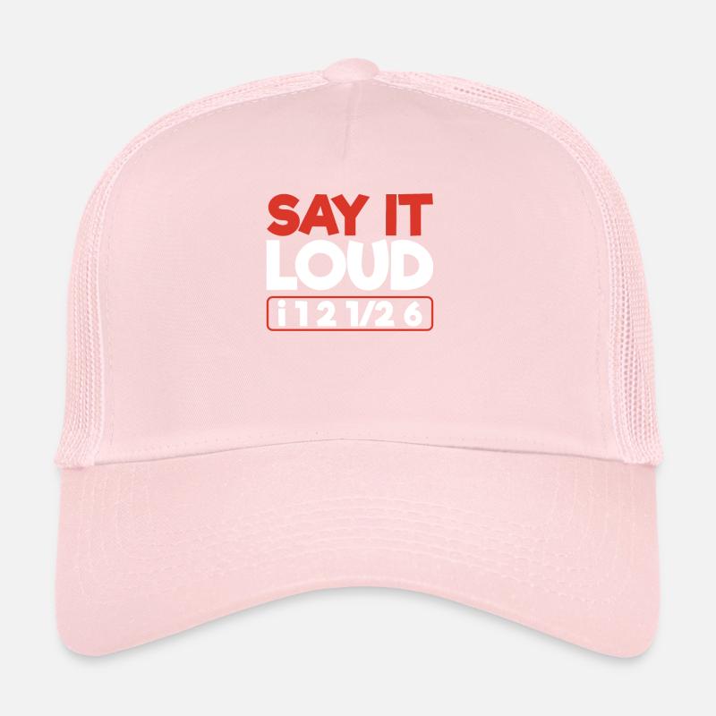 Dis-le selon les mathématiques Casquette trucker 