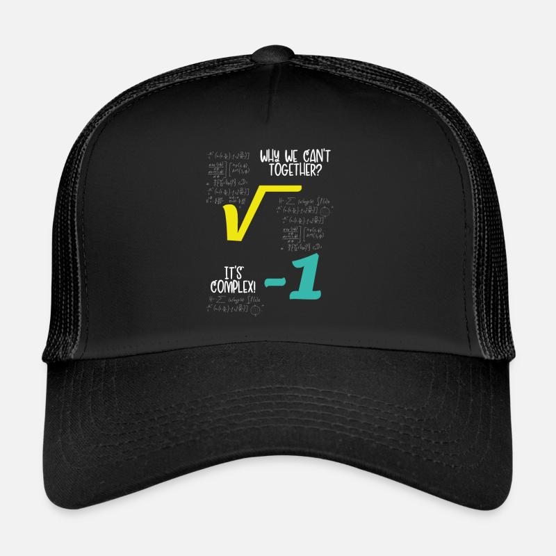 Formule mathématique complexe Casquette trucker 