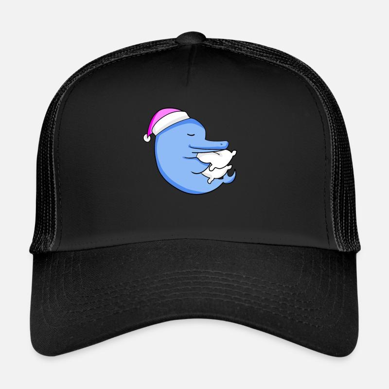 Dauphin avec oreiller et bonnet de couchage Casquette trucker 