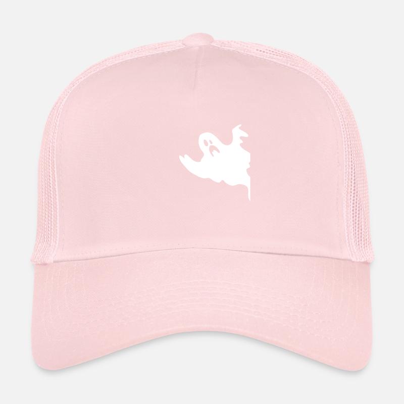 Halloween Ghost Halloween - Funny Ghost Trucker Cap