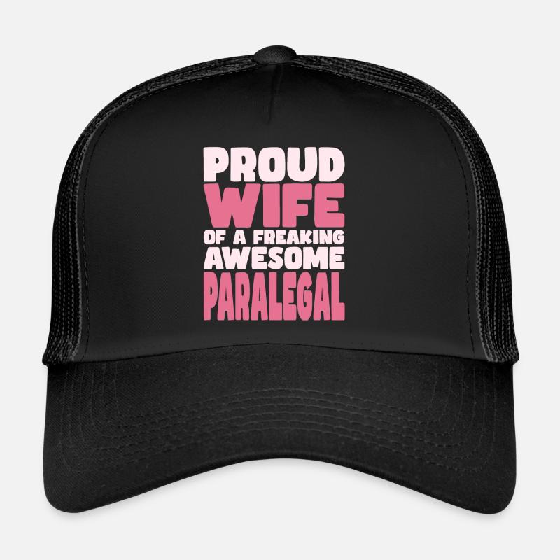 Fière épouse d’un sacré bon gars Casquette trucker 