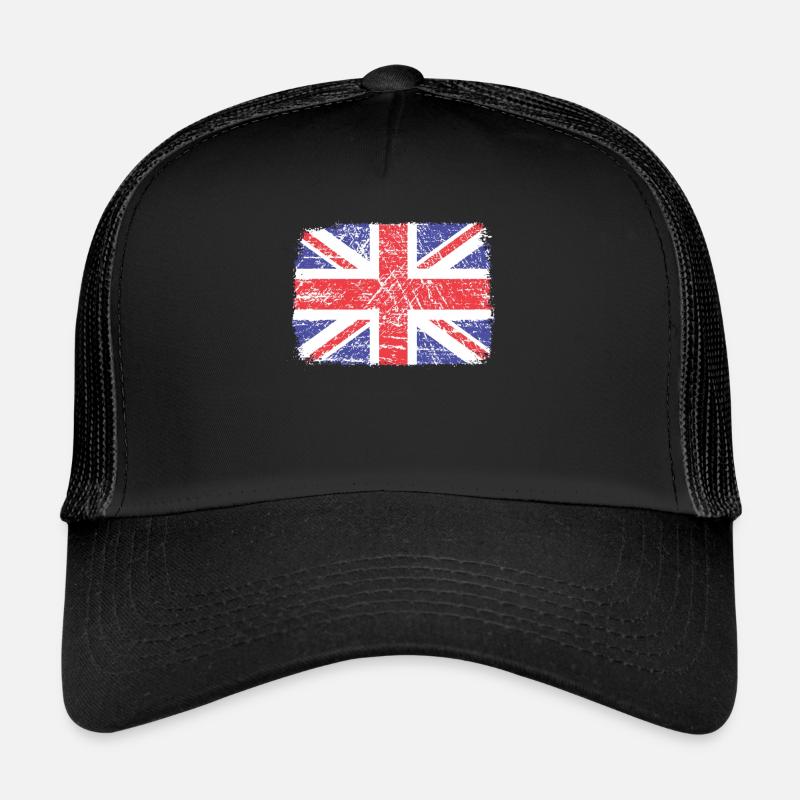 Grande-Bretagne, Drapeau britannique, Drapeau du Royaume-Uni, Casquette trucker 