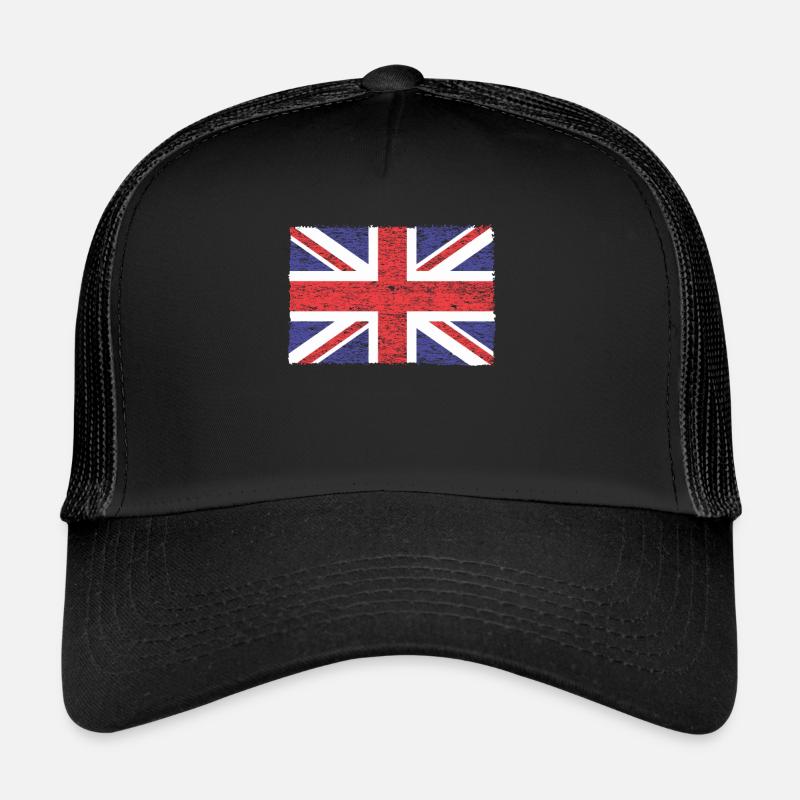 Grande-Bretagne, Drapeau britannique, Drapeau du Royaume-Uni, Casquette trucker 