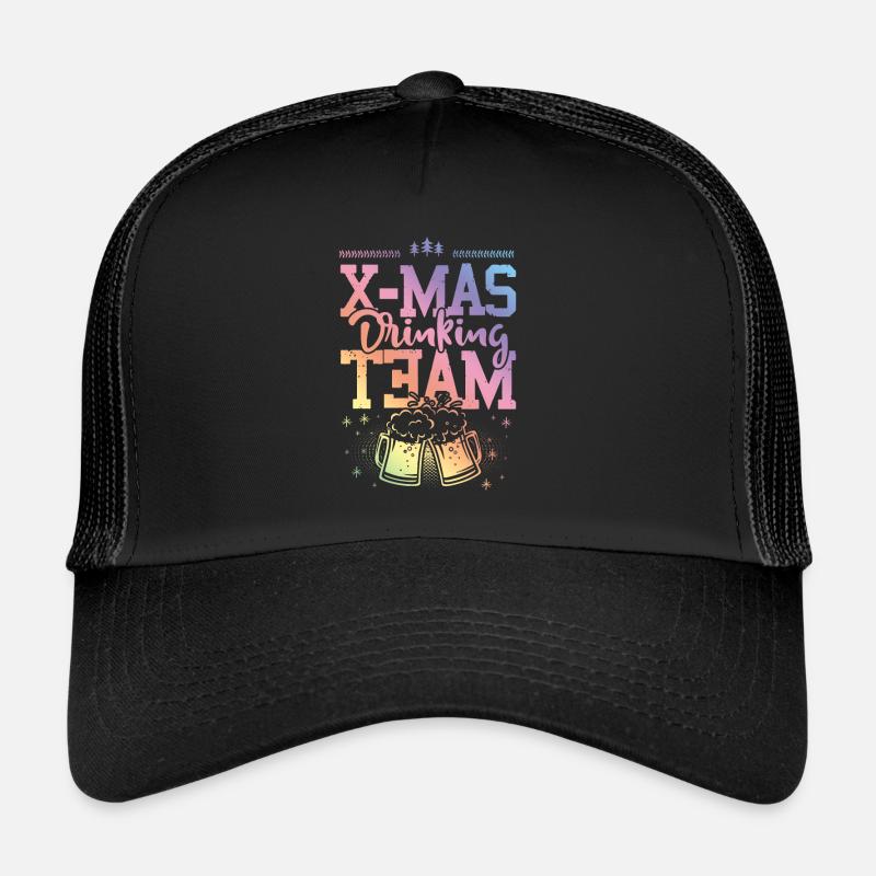 Équipe de consommation de Noël Casquette trucker 