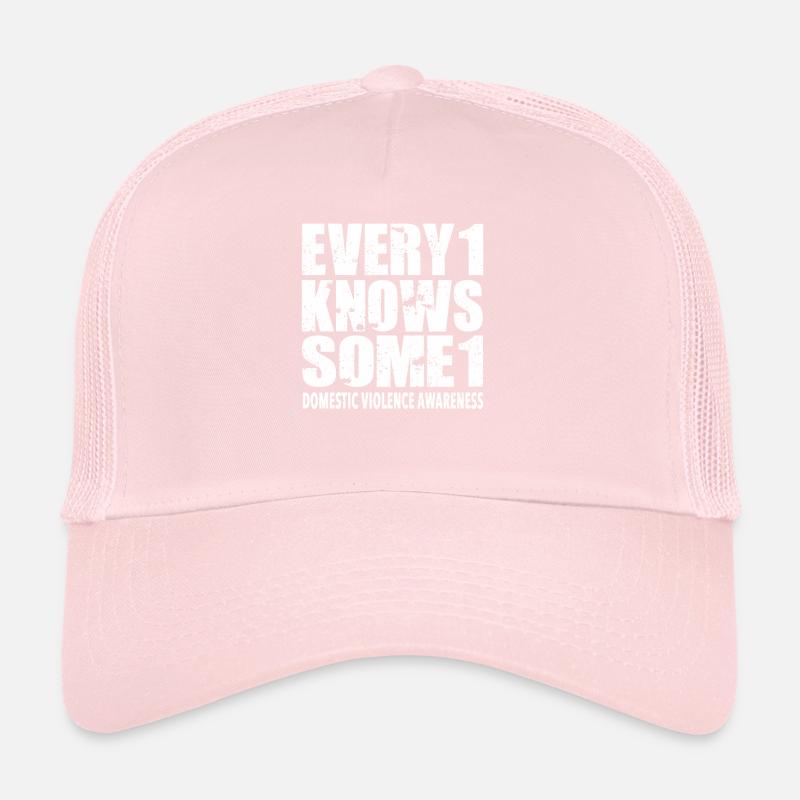 #Every1KnowsSome1 Sensibilisation à la violence domestique Casquette trucker 