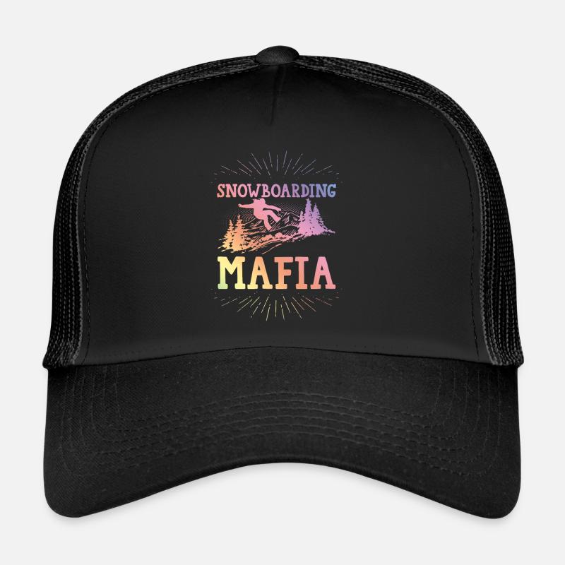 Snowboarding Mafia Trucker Cap