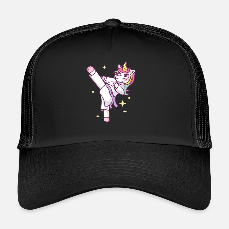 Karaté Karaté Combattant Arts Martiaux Casquette trucker 