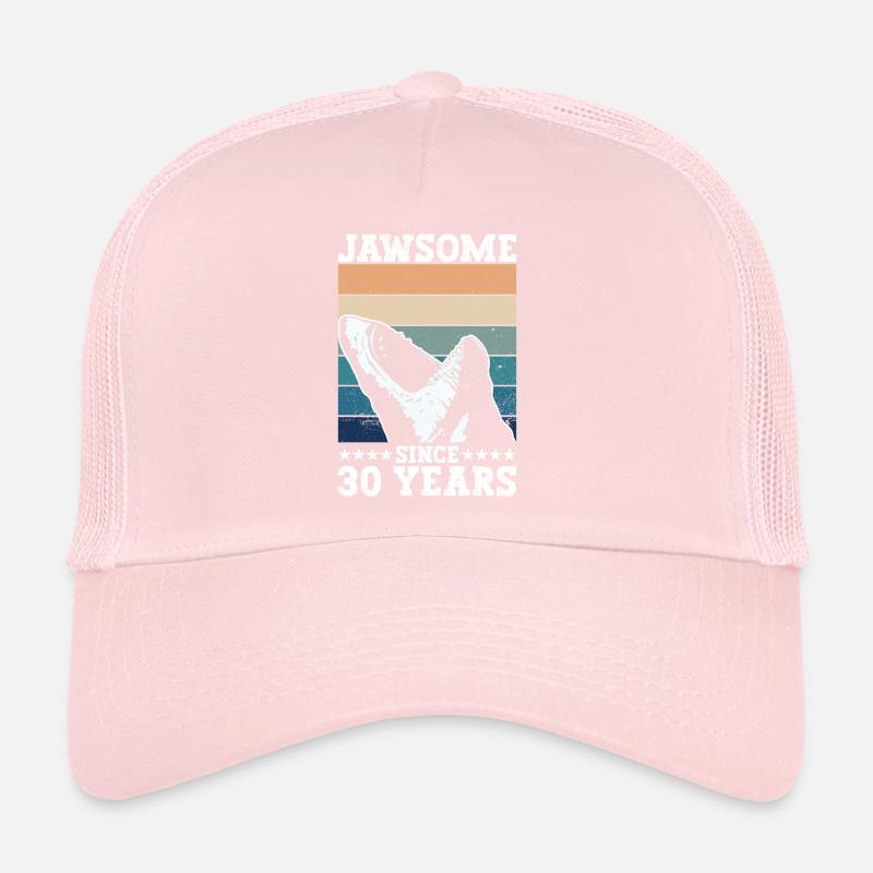 Jawsome for 30 years - Megalodon Hai 30. Trucker Cap