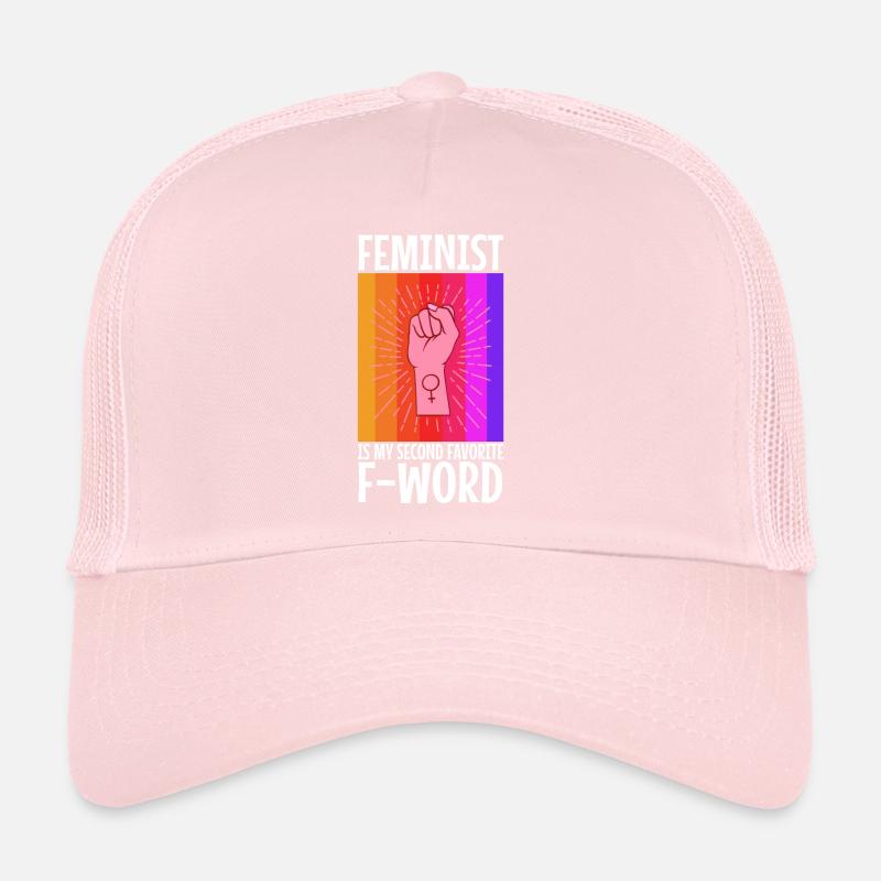 Feminist is my second favorite f word Trucker Cap
